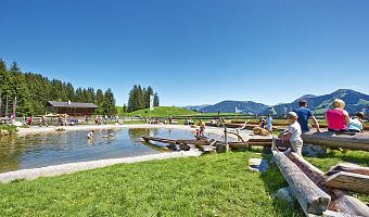 Badesee in Brixen im Thale